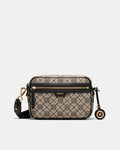 Mim-Gram Crossbody Bag - Black Light Gold