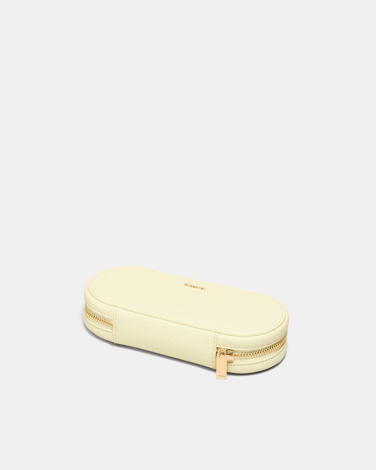 Violet Slim Jewellery Case - Buttermilk