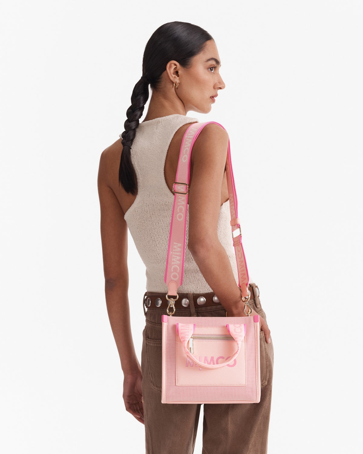 Patch Mini Tote Bag - Petal