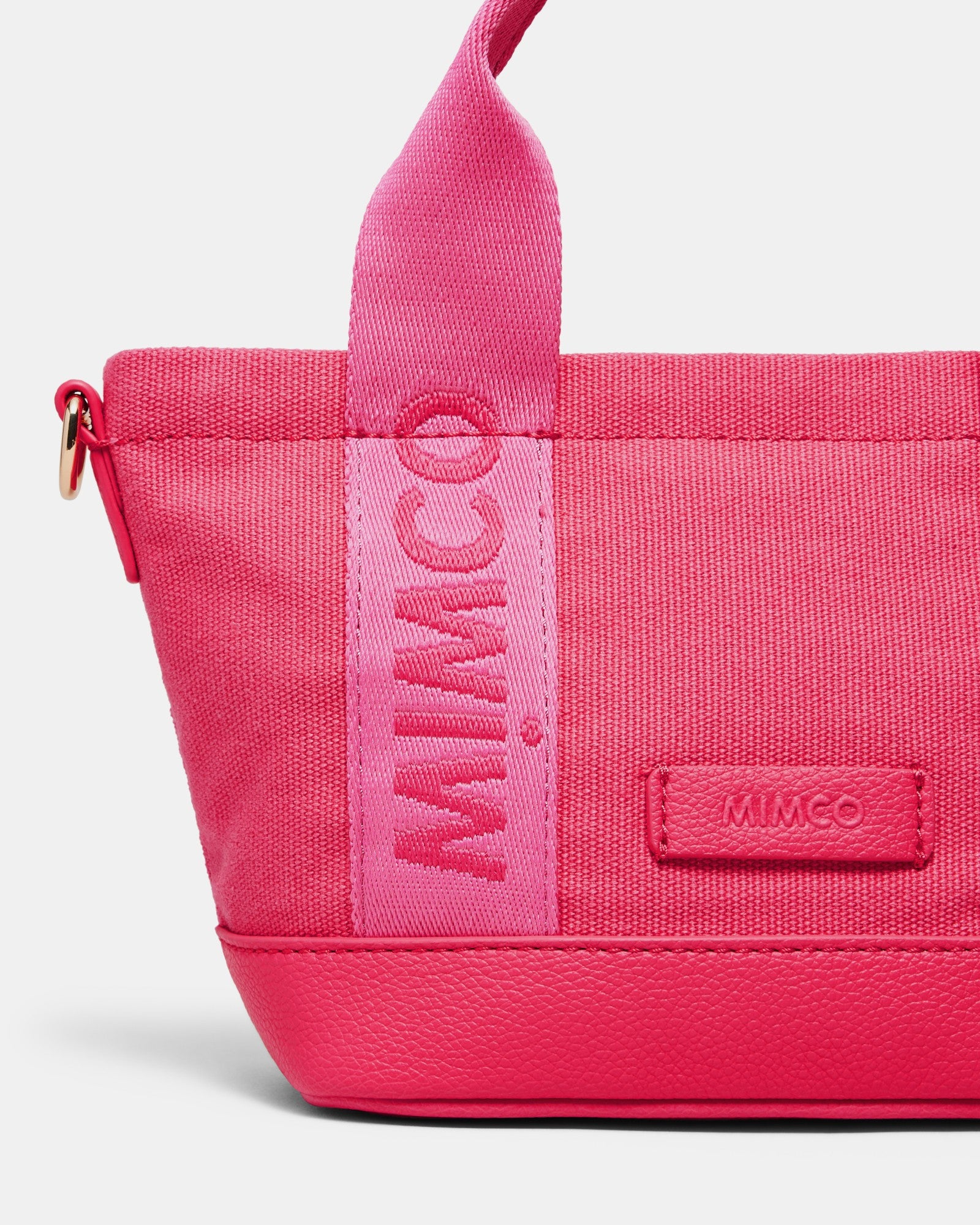 Mim Micro Tote Crossbody Bag - Flamingo