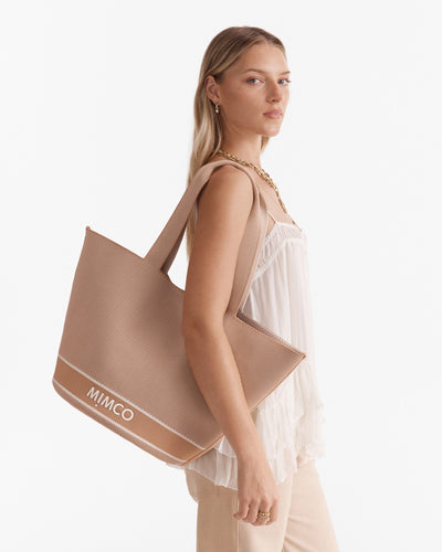 Blondie Basket Tote Bag - Fawn