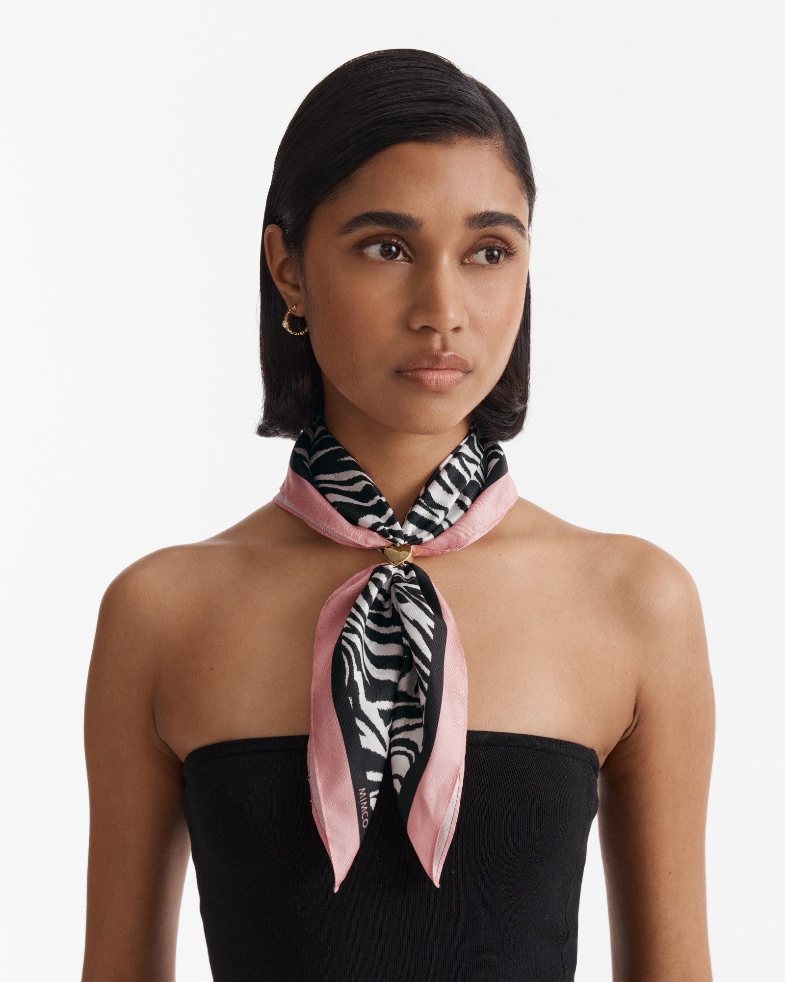 Zebra Square Scarf - Multicolour