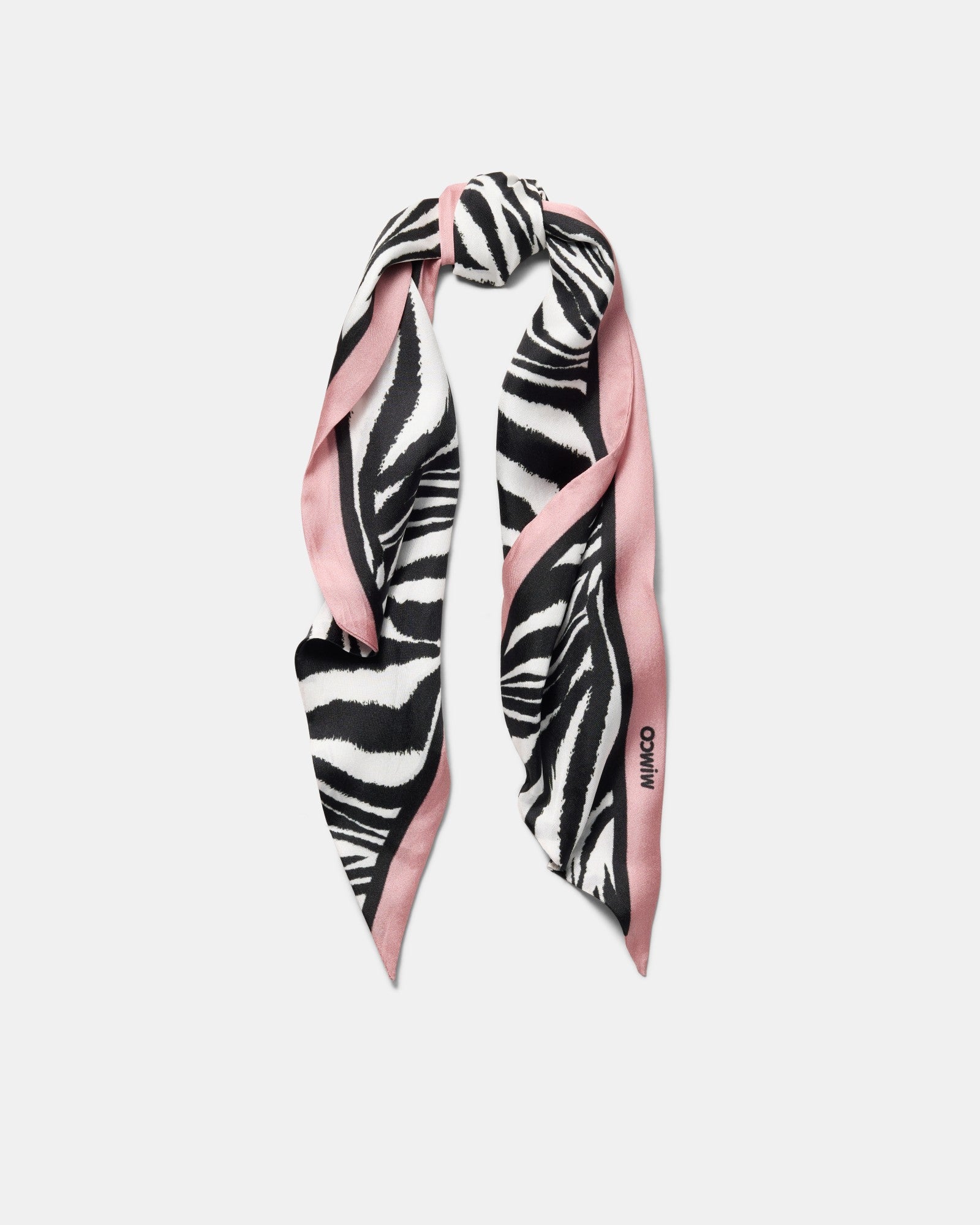 Zebra Thin Scarf - Multicolour