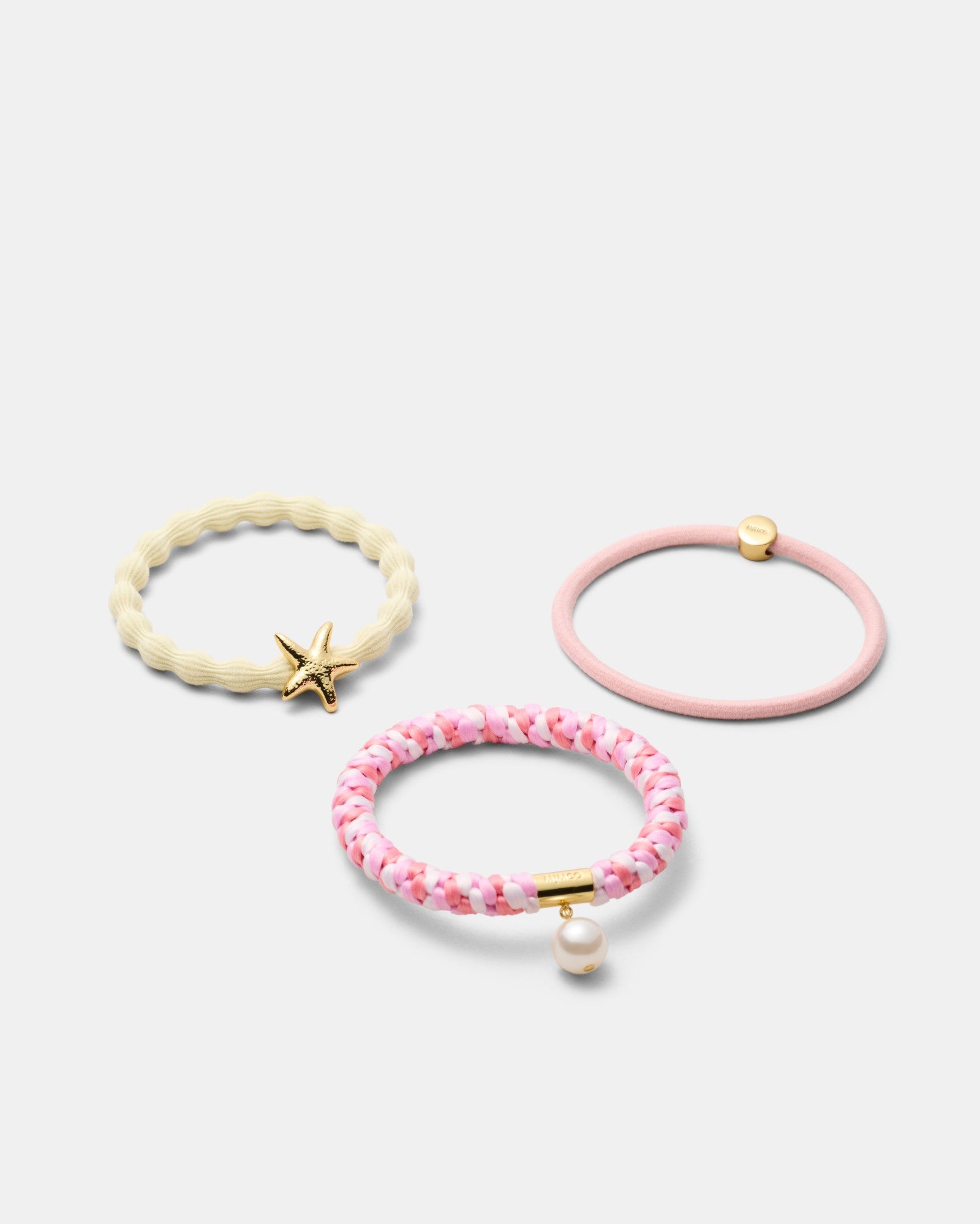 Undersea Hair Tie Set - Petal