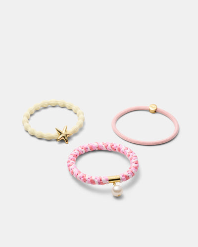 Undersea Hair Tie Set - Petal