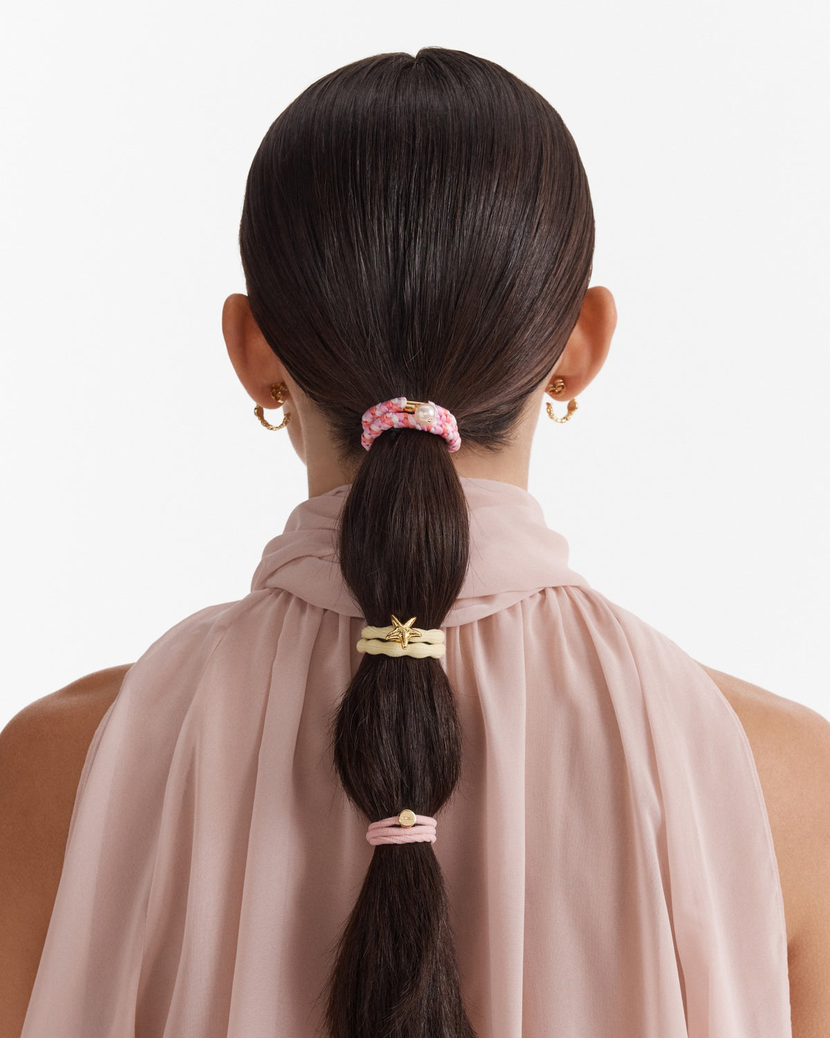 Undersea Hair Tie Set - Petal