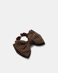 Make A Bow Hair Tie - Choc Berry