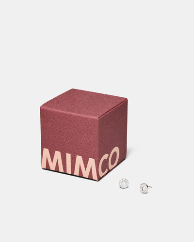 Encanto Stud Earrings Gift Box - Silver