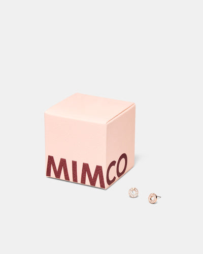 Encanto Stud Earrings Gift Box - Rose Gold