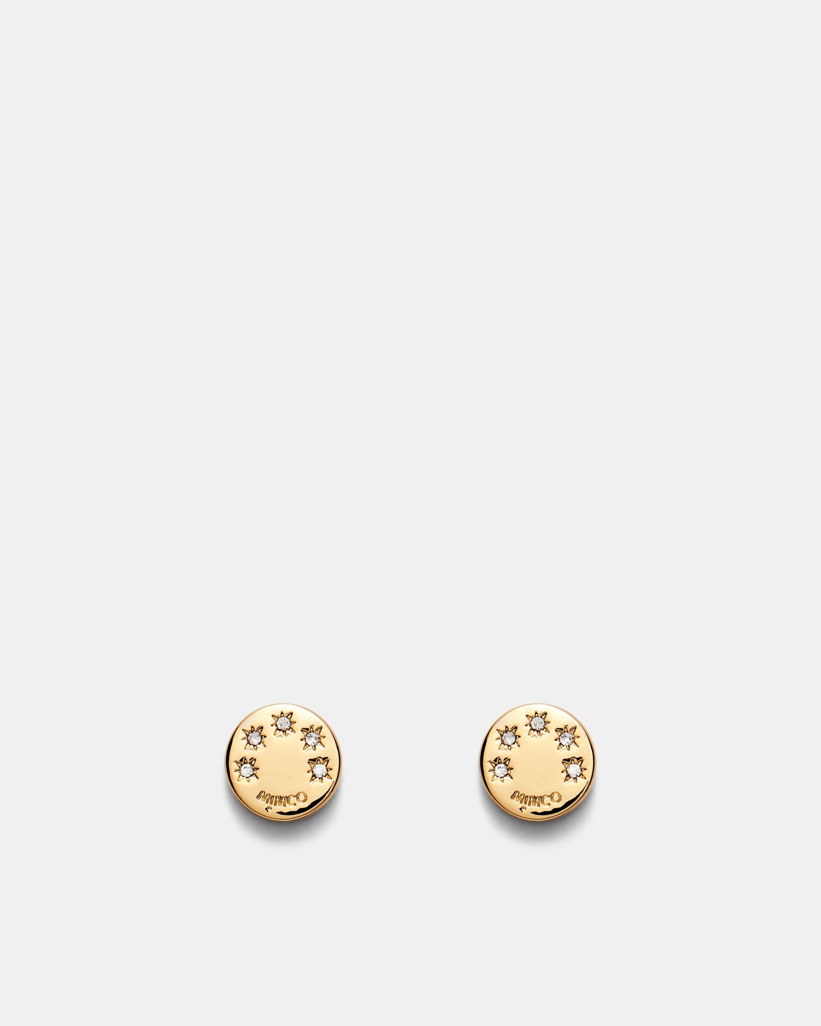 Alluring Stud Earrings - Gold