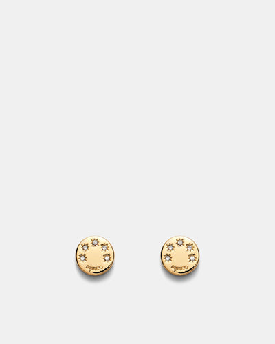 Alluring Stud Earrings - Gold