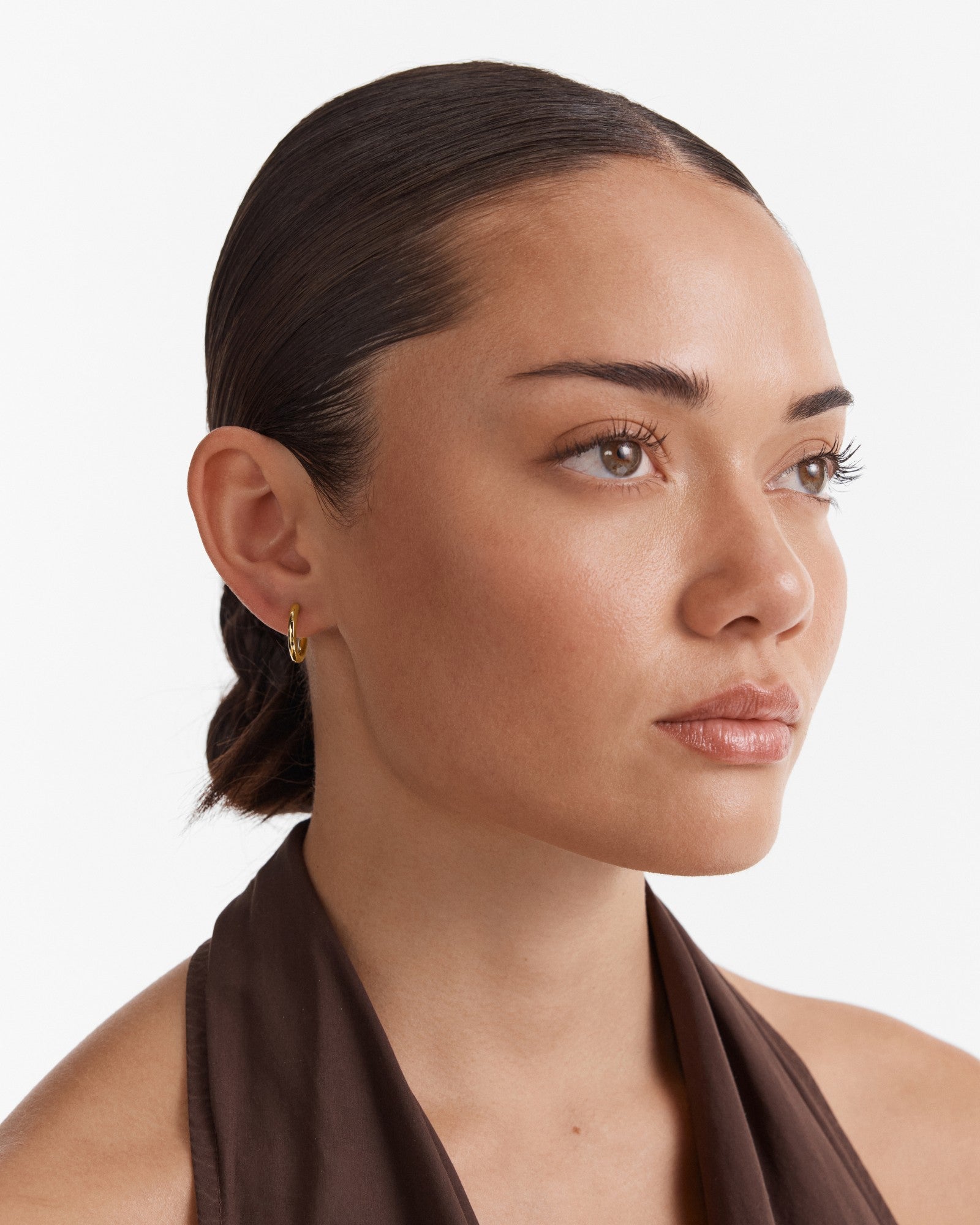 Encanto Charm Hoop Earrings - Gold