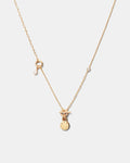 Alluring Long Necklace - Gold