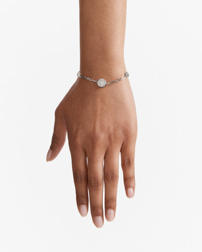 Alluring Toggle Bracelet - Silver