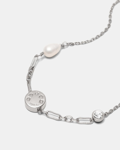 Alluring Toggle Bracelet - Silver