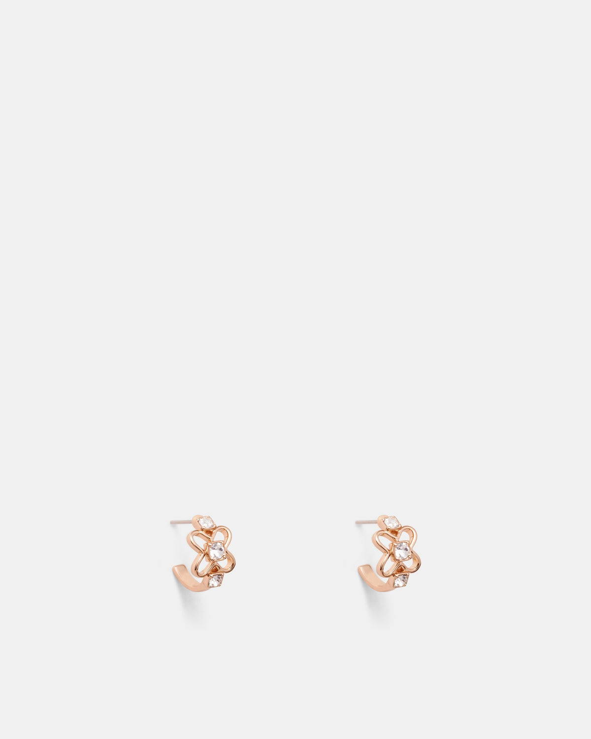 Adorbs Hoop Earrings - Rose Gold