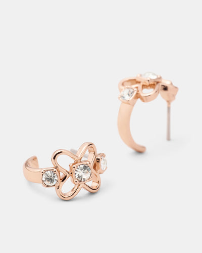 Adorbs Hoop Earrings - Rose Gold