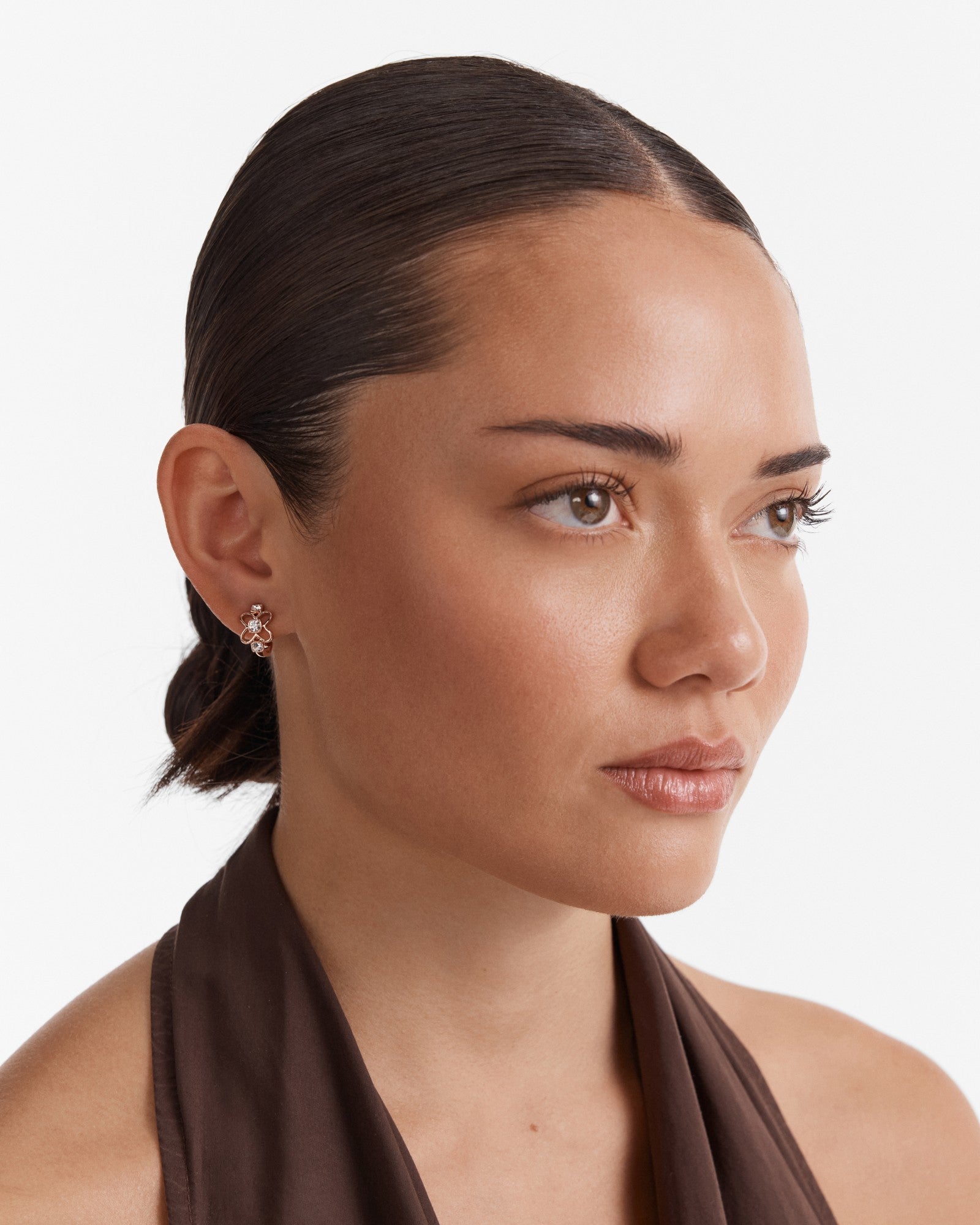 Adorbs Hoop Earrings - Rose Gold