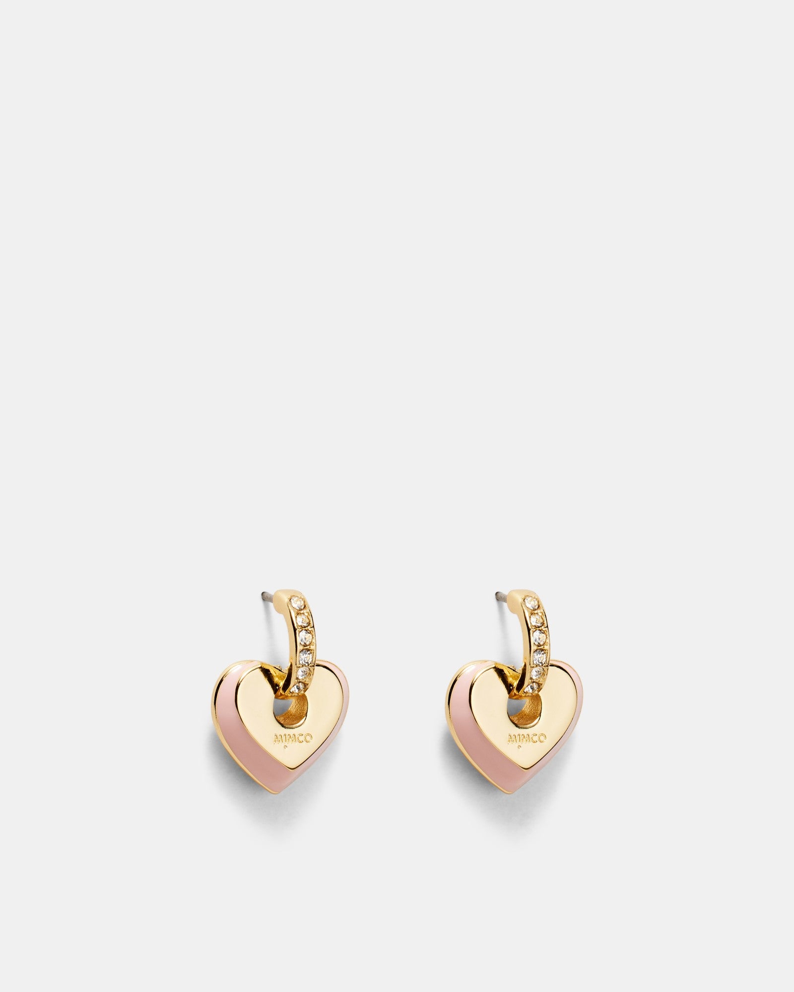 Lovely Enamel Stud Earrings - Petal