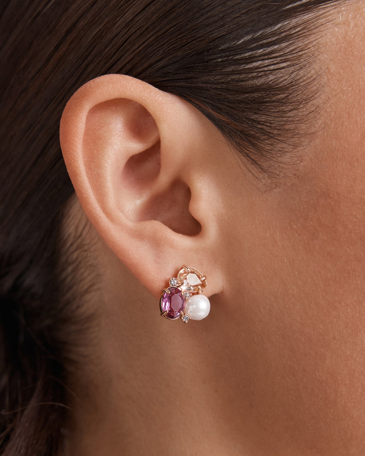 Goddess Stud Earrings - Petal