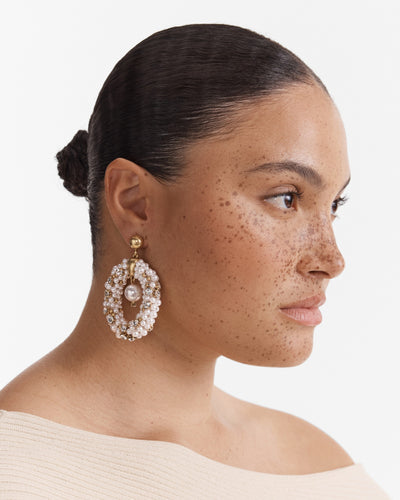 Pearly Dream Earrings - Pearl