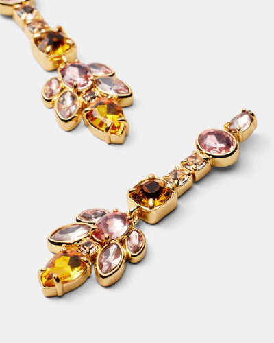 Alluring Drop Earrings - Petal