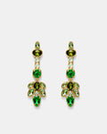 Alluring Drop Earrings - Grass Green