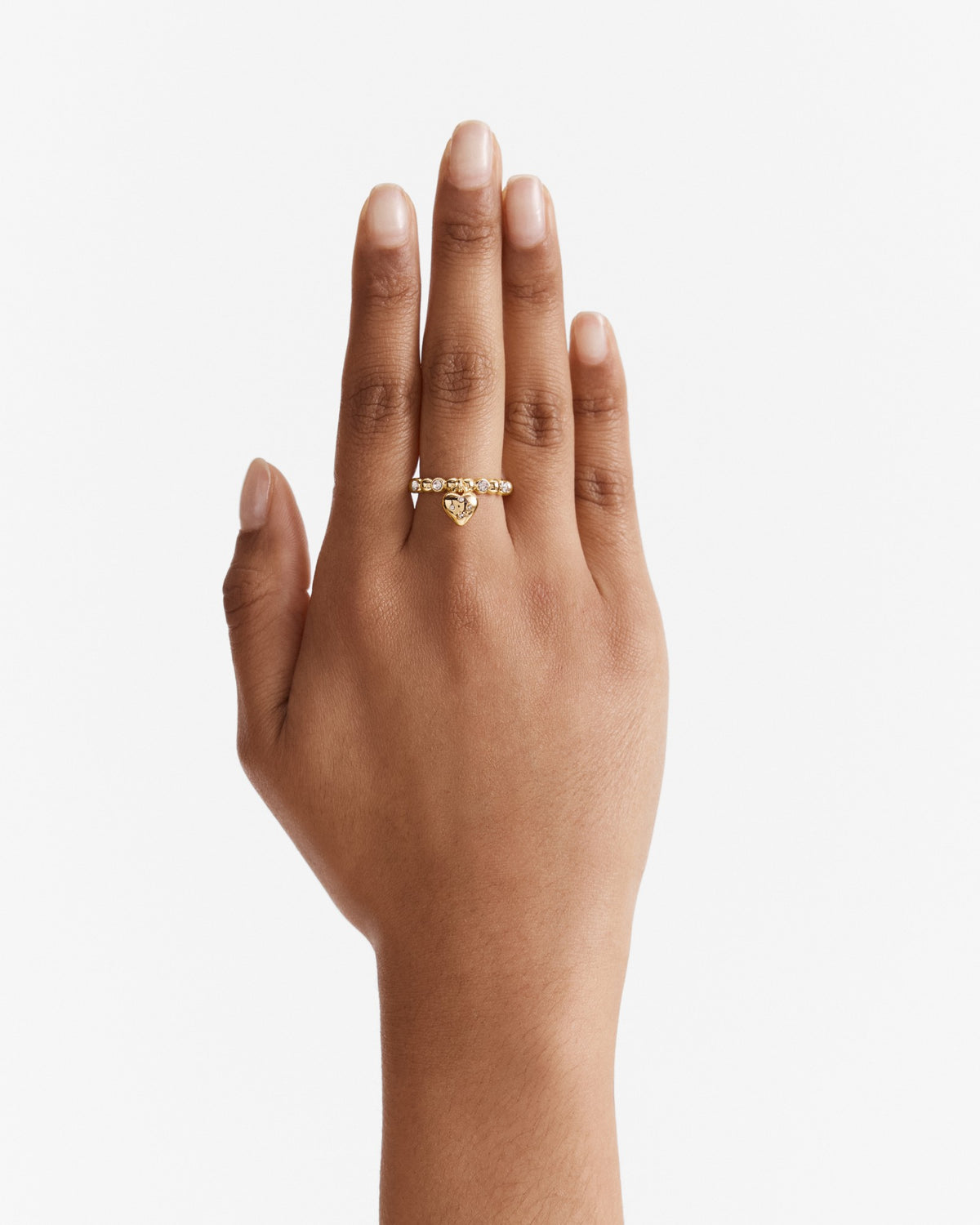 Lovely Charm Ring - Gold