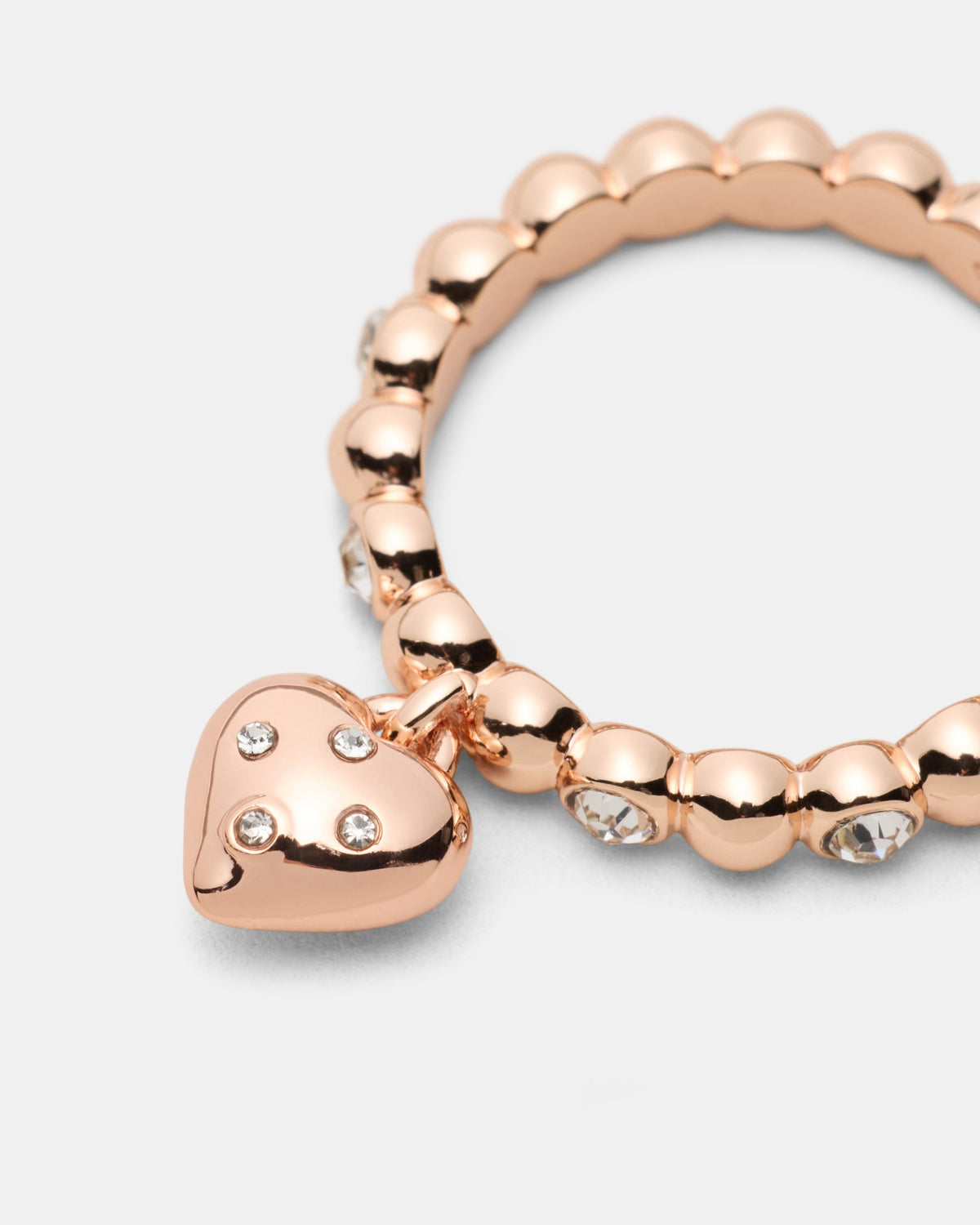 Lovely Charm Ring - Rose Gold