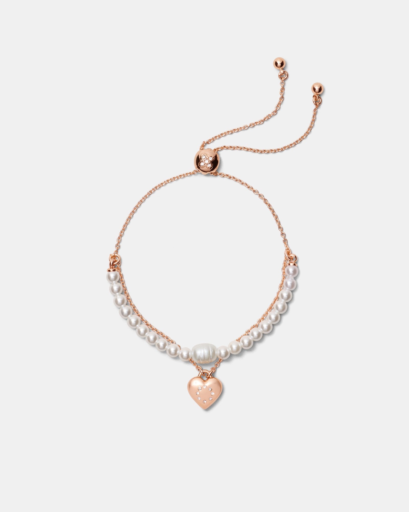 Lovely Toggle Bracelet - Rose Gold