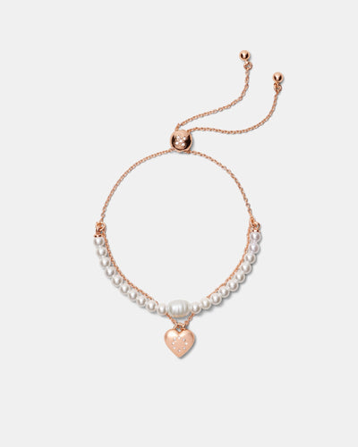 Lovely Toggle Bracelet - Rose Gold
