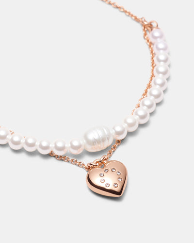 Lovely Toggle Bracelet - Rose Gold