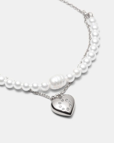 Lovely Toggle Bracelet - Silver