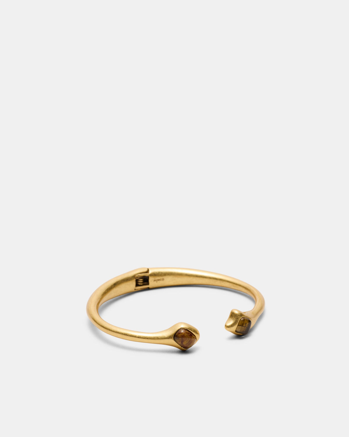 Pebble Open Cuff Bracelet - Caramel