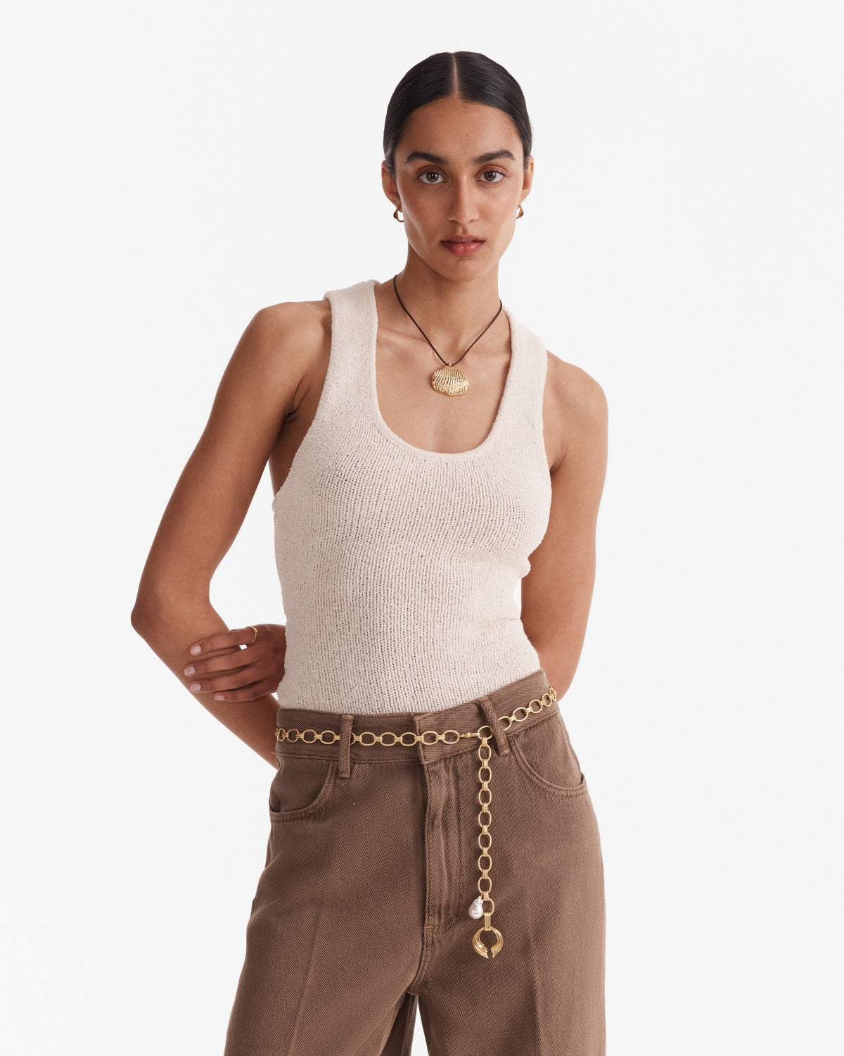 Gaia Chain Belt - Gold