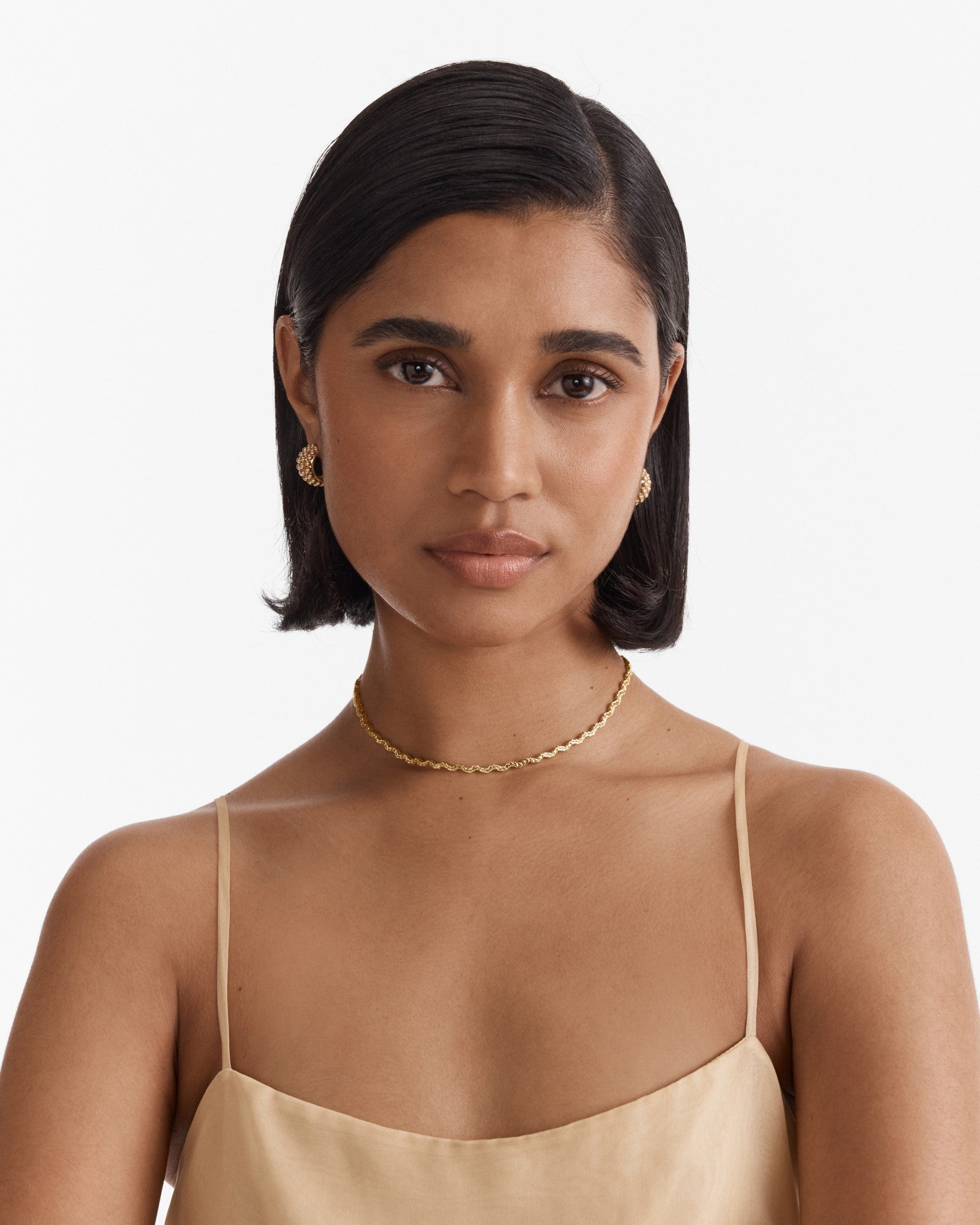 Heart Beat Necklace - Buttermilk