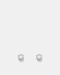 Finito Stud Earrings - Silver