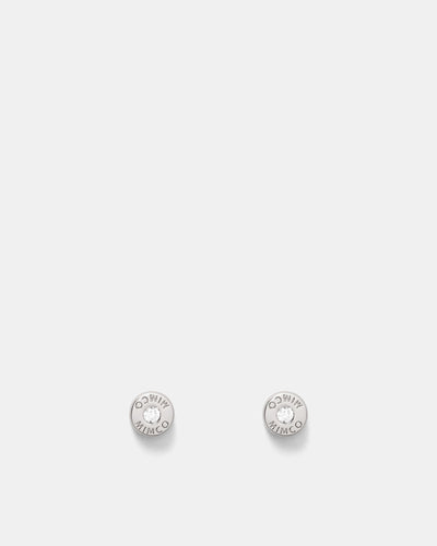 Finito Stud Earrings - Silver