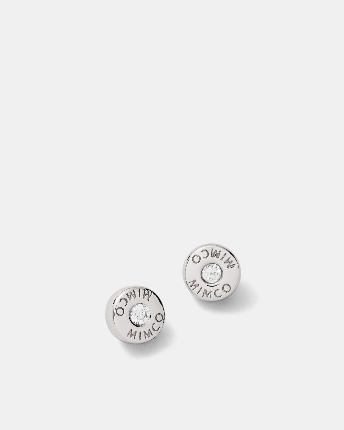 Finito Stud Earrings - Silver