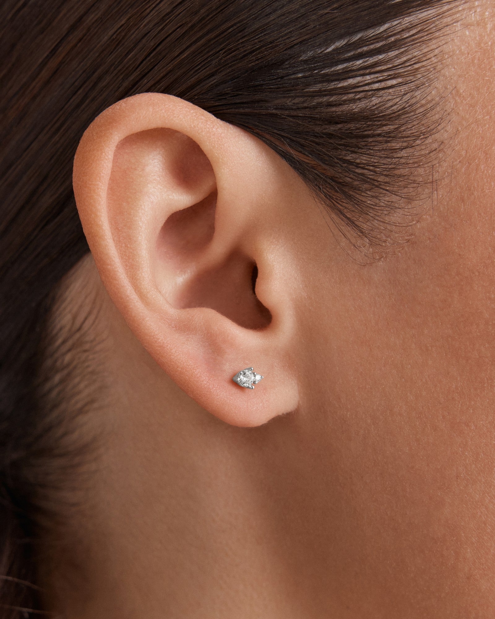 Fond Earrings Set - Silver