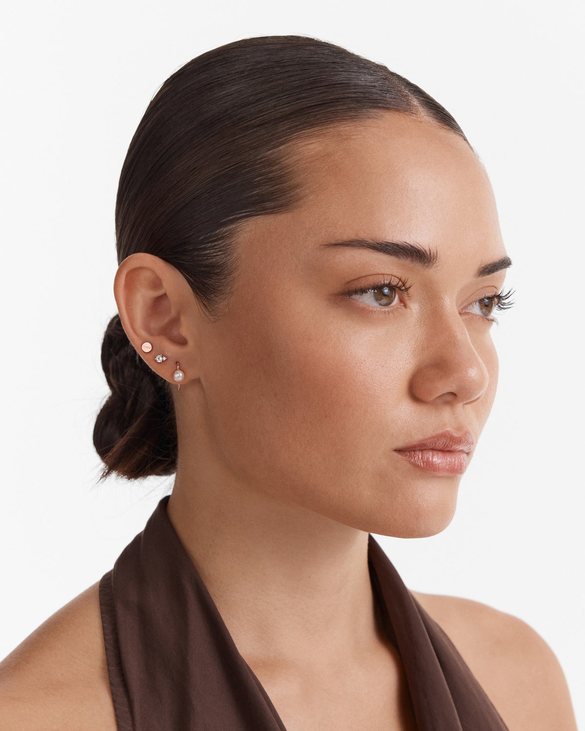Fond Earrings Set - Rose Gold