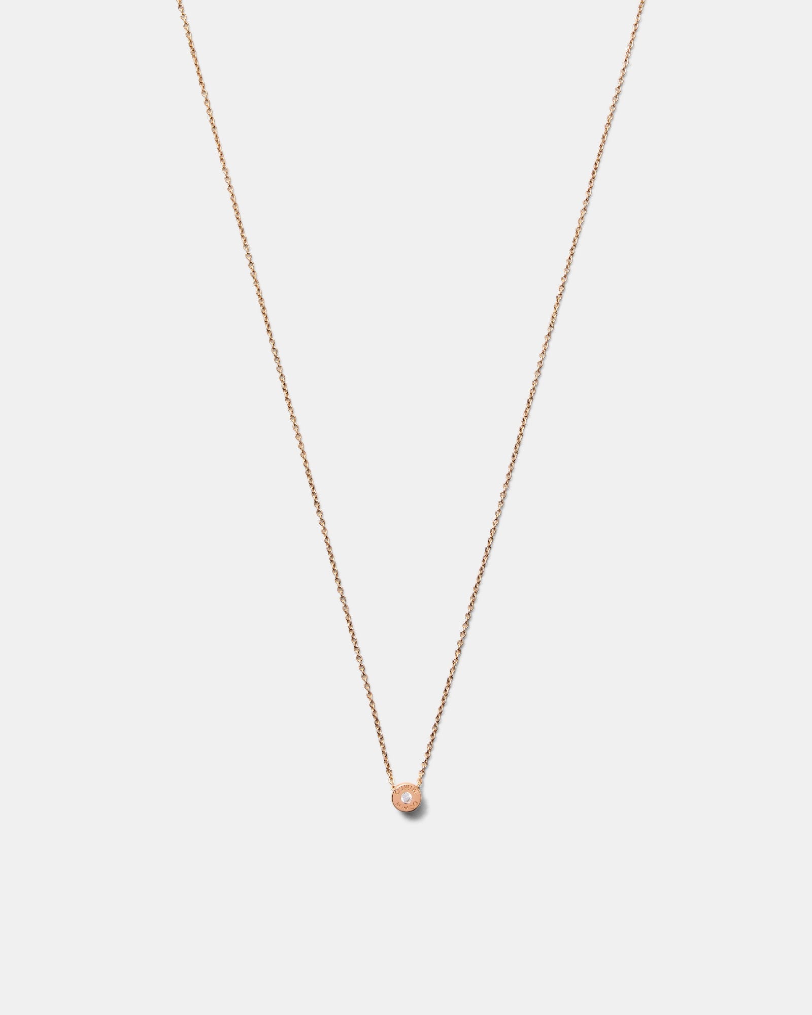 Finito Necklace - Rose Gold