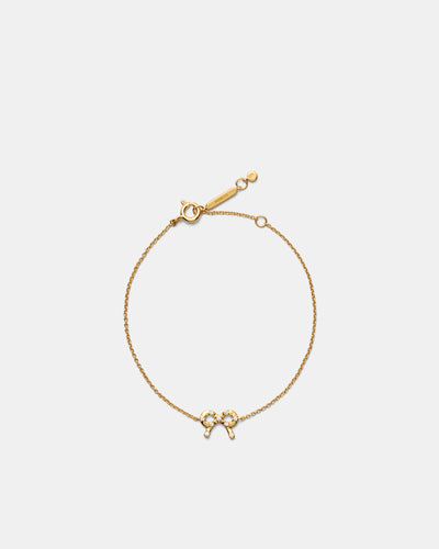 Baby Bow Bracelet - Gold