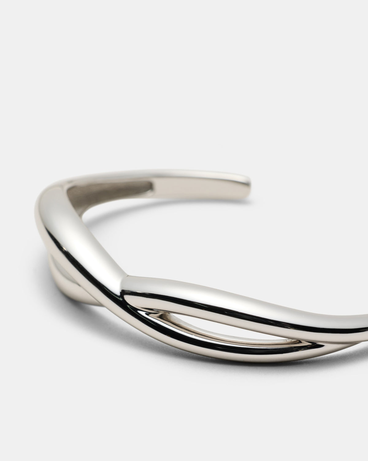 Unwind Cuff Bracelet - Silver