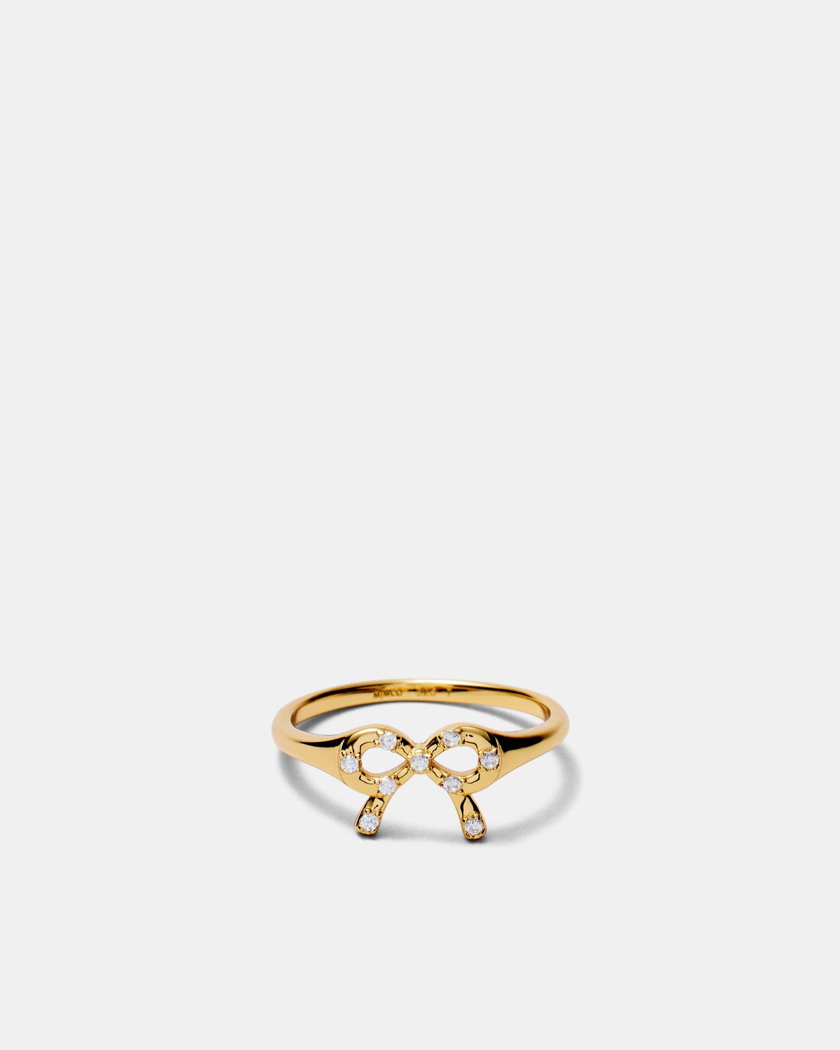 Baby Bow Ring - Gold