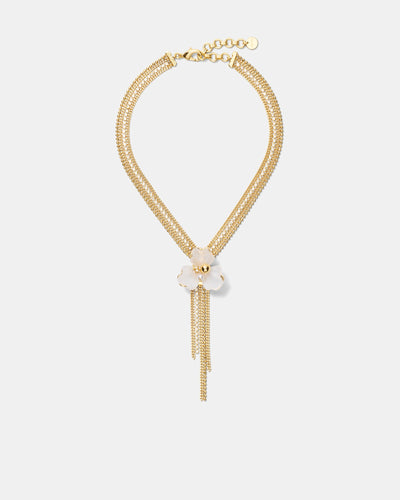 Floweret Necklace - Pearl