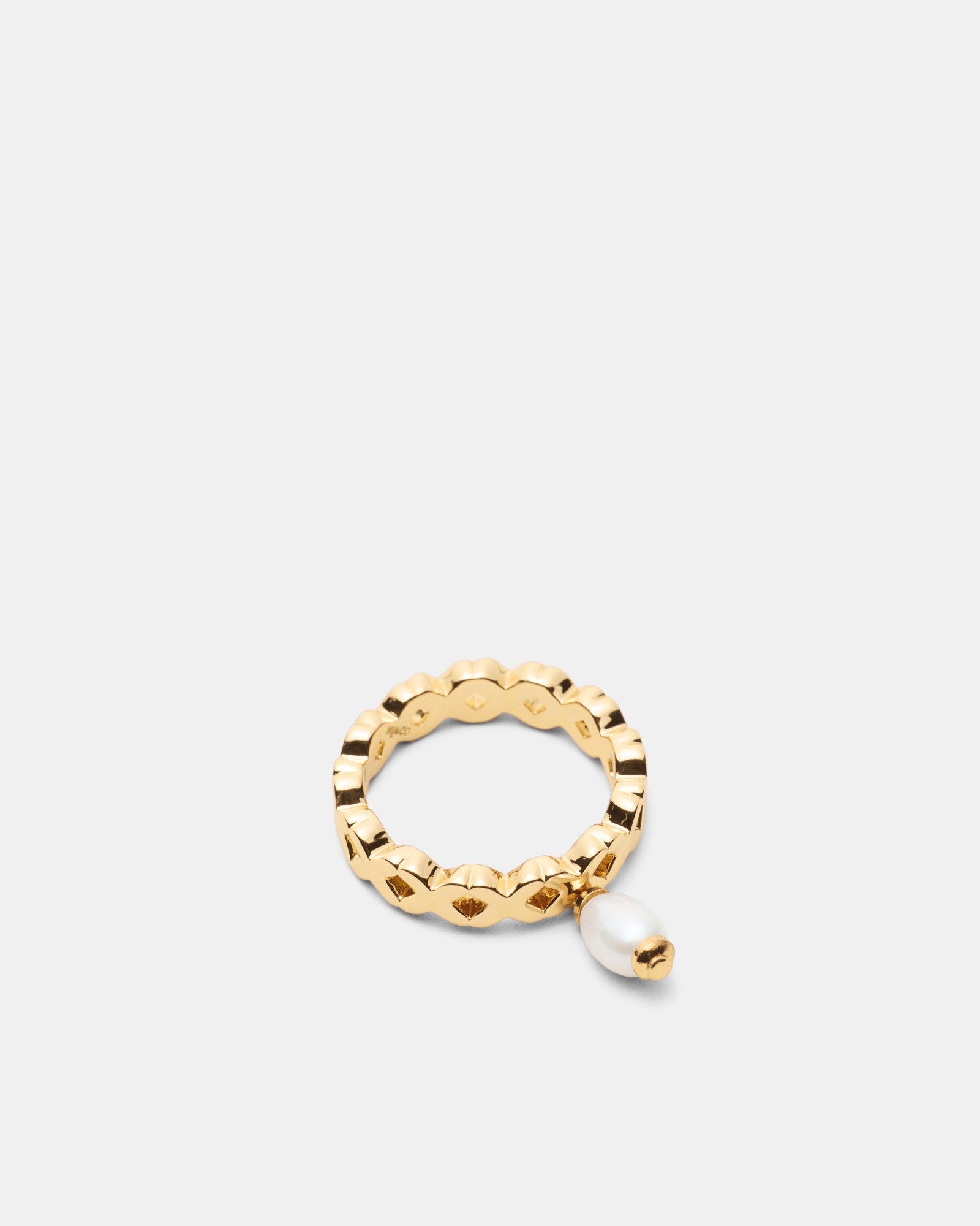 Essense Pearl Ring - Gold