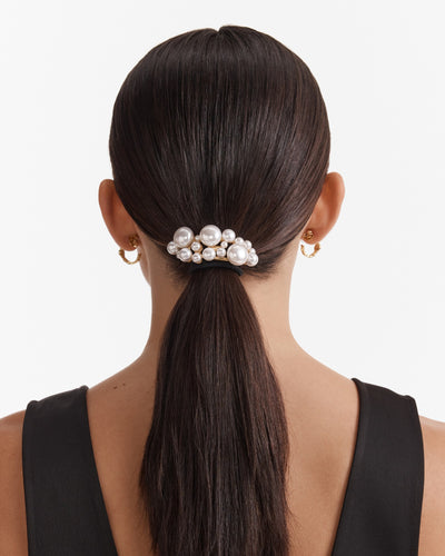 Pearly Hair Tie - Pearl
