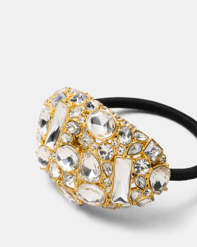 Sparkle Up Hair Tie - Crystal