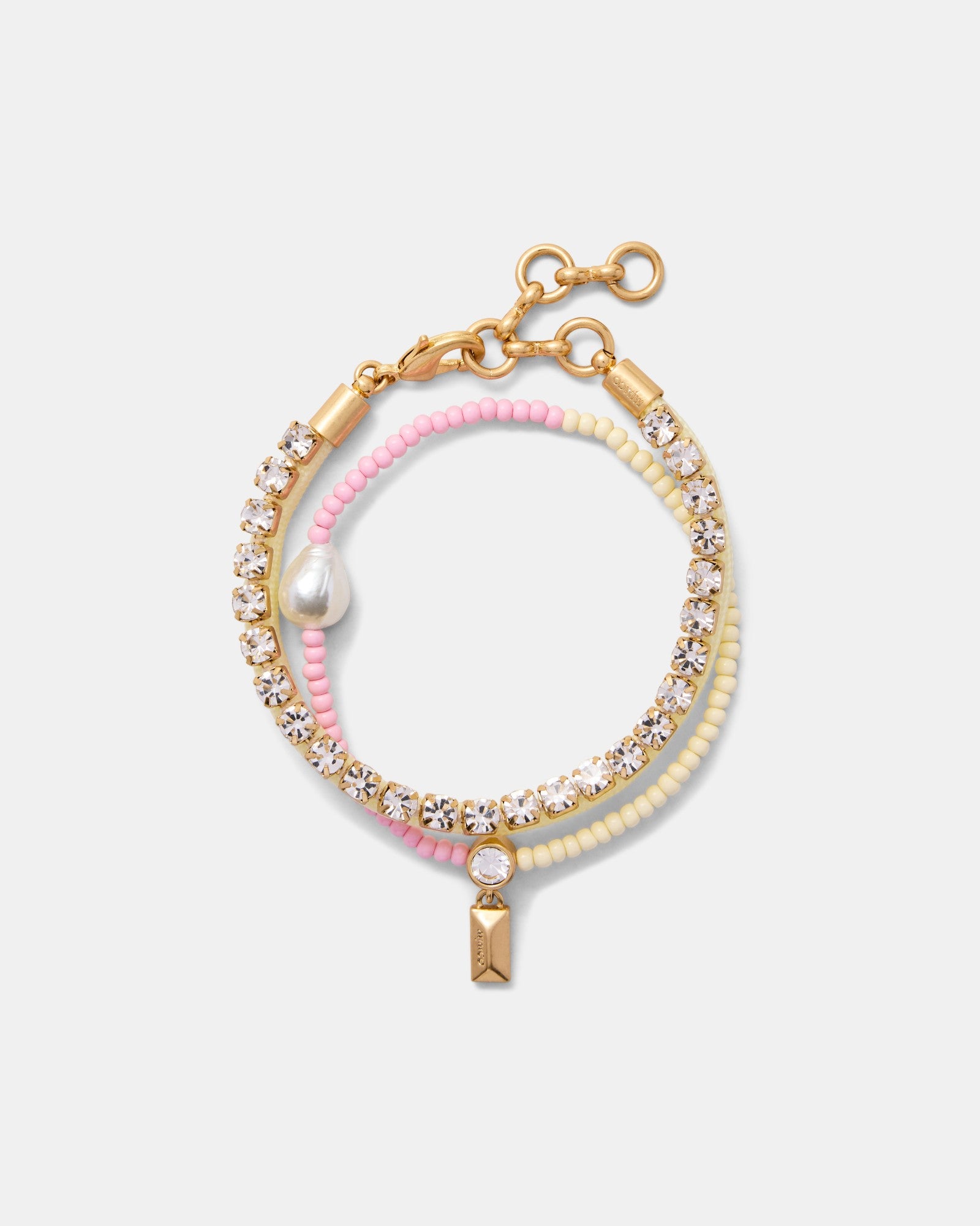 Goddess Duo Bracelet - Buttermilk